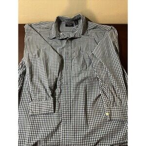 American Eagle Outfitters Shirt Adult XL Blue Button Up Outdoors Mens